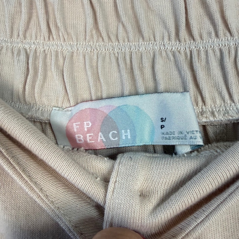 Free People FP Beach Beige Jackie Midi Skirt Button Up A-Line Cotton Size Small - Picture 9 of 10